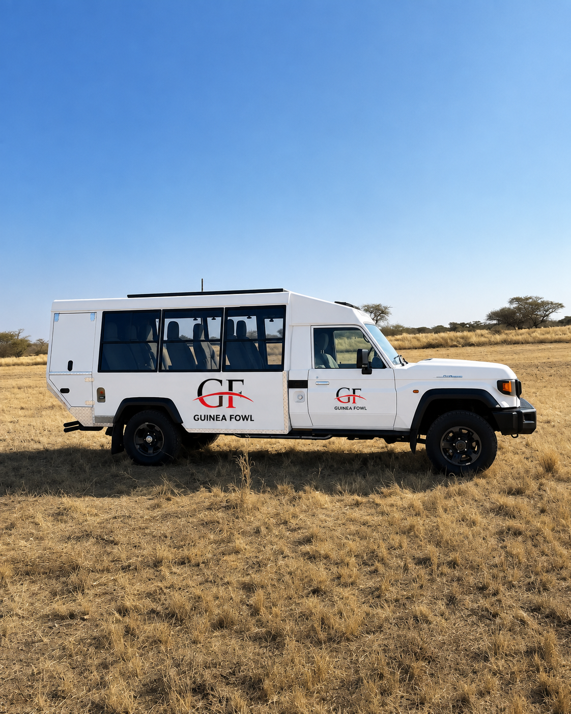 Safari tour vehicle